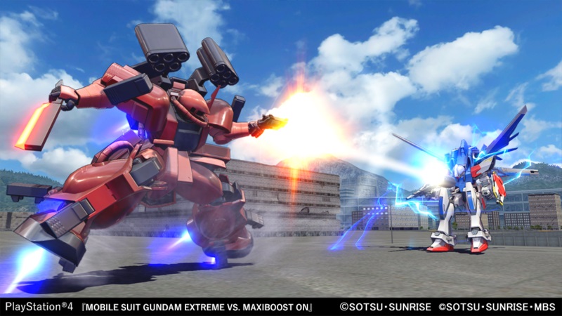 Mobile Suit Gundam Extreme VS Maxiboost closed beta