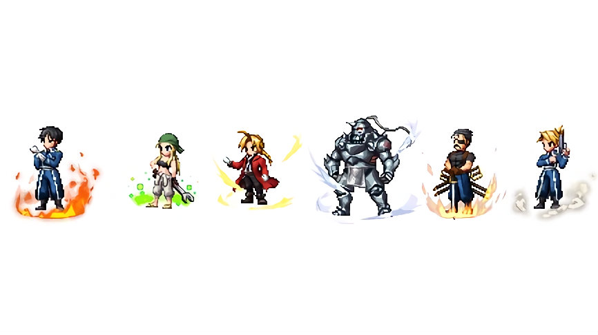 final fantasy brave exvius fullmetal alchemist