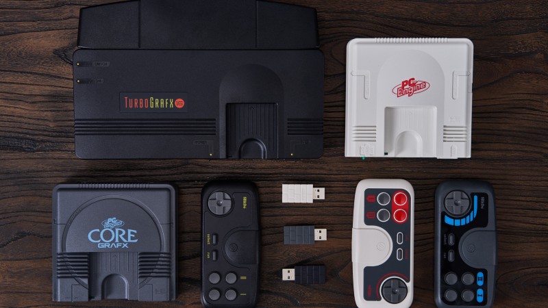 8bitdo turbografx-16 mini controllers