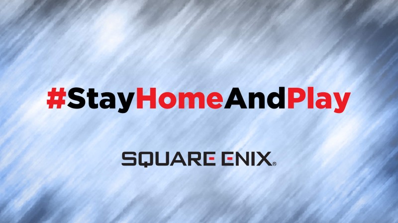 square enix stay home and play