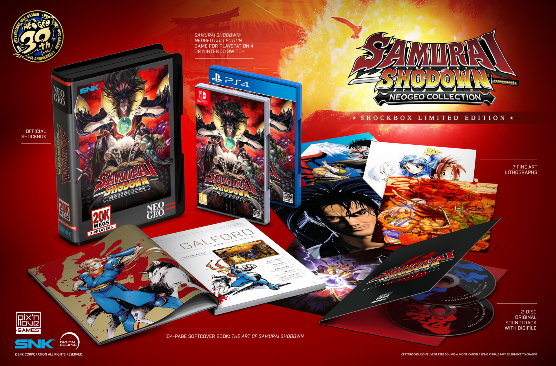 Samurai Shodown NeoGeo Collection - COLLECTOR EDITION (Unboxing)