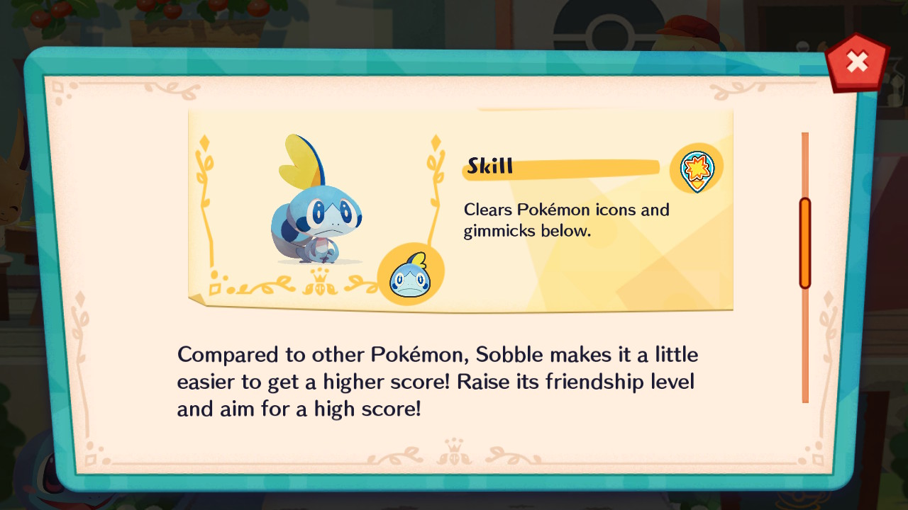 pokemon cafe mix sobble