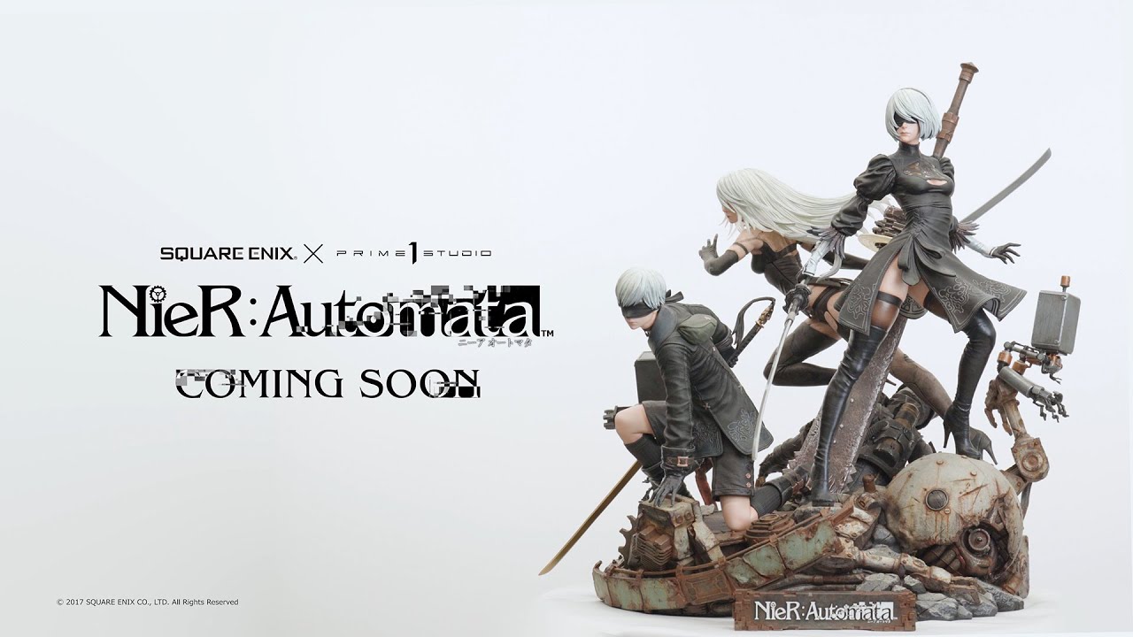 Square Enix Masterline NieR: Automata Statue 2B 9S A2
