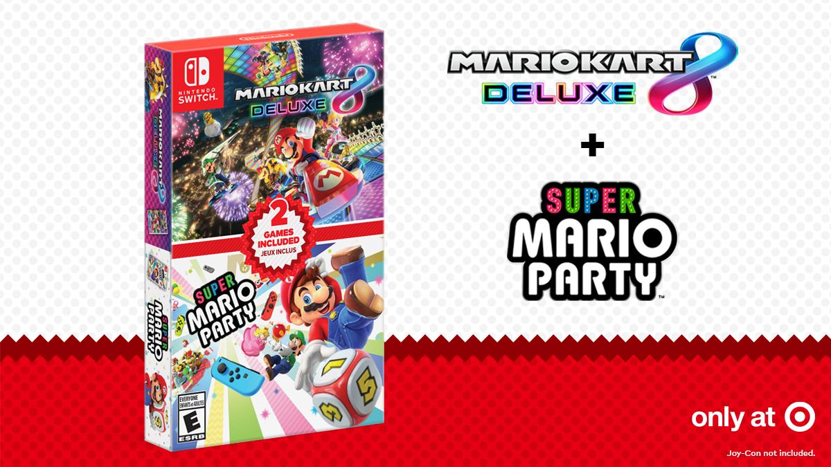 mario kart 8 deluxe super mario party