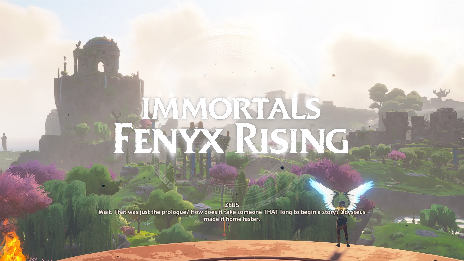 prologue with Zeus commentary