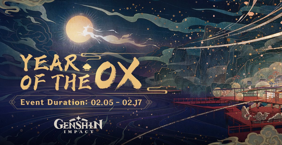 genshin impact year of the ox event acquaint fate