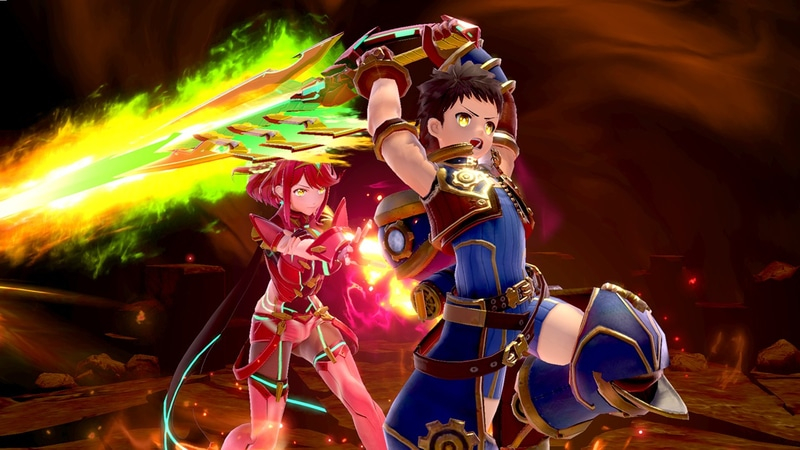 Xenoblade Chronicles 2 Rex in Super Smash Bros Ultimate