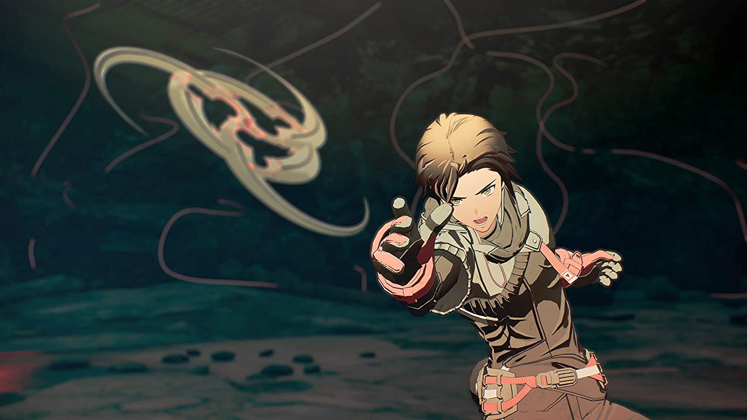 scarlet nexus footage barrista santa