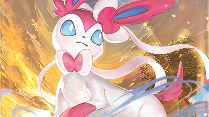 pokemon trading card game elite trainer box eevee evolving skies sylveon