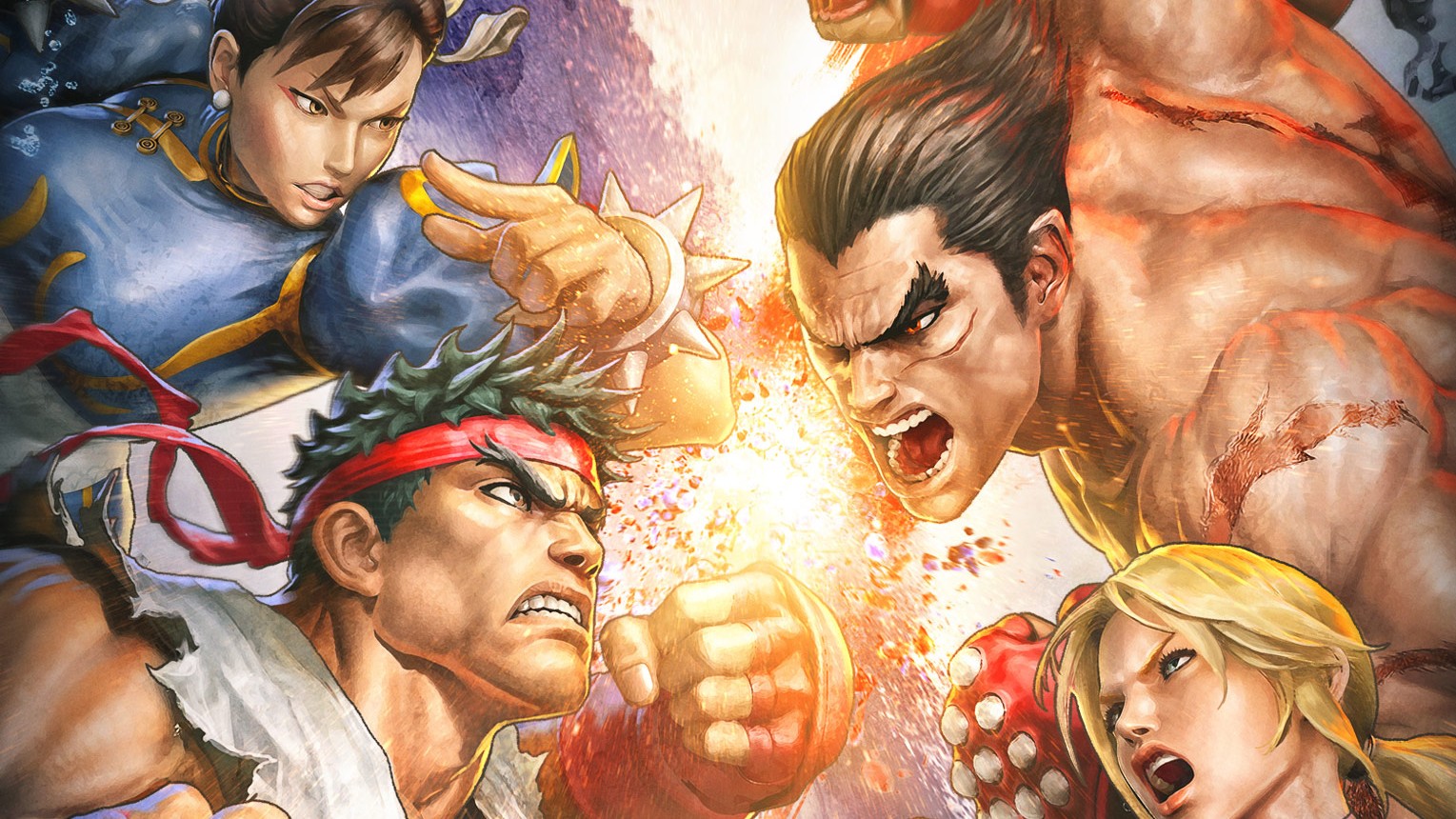 tekken x street fighter development