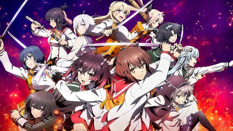 Katana Maidens: Toji no Miko mobile game was run by Square Enix