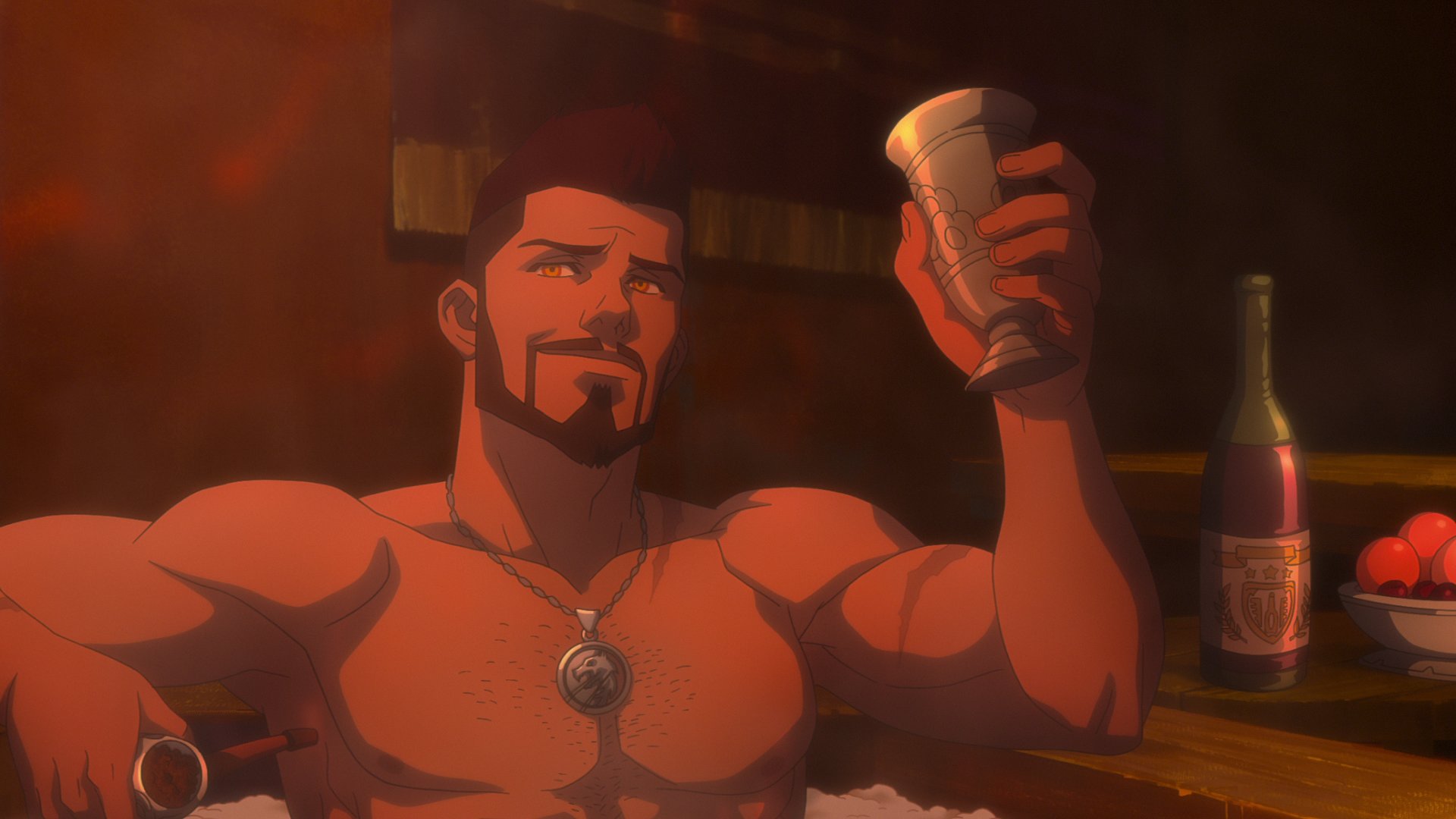 witcher anime netflix release date cast