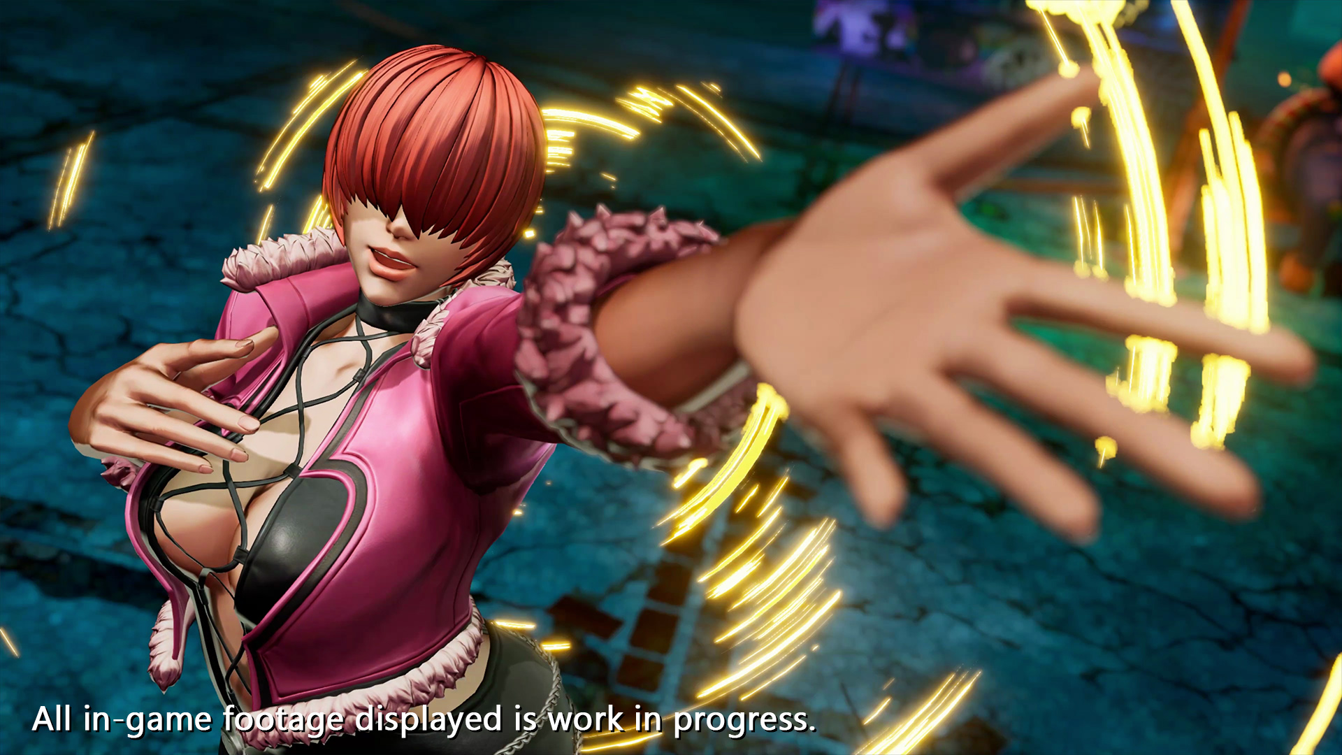 kof xv team orochi shermie