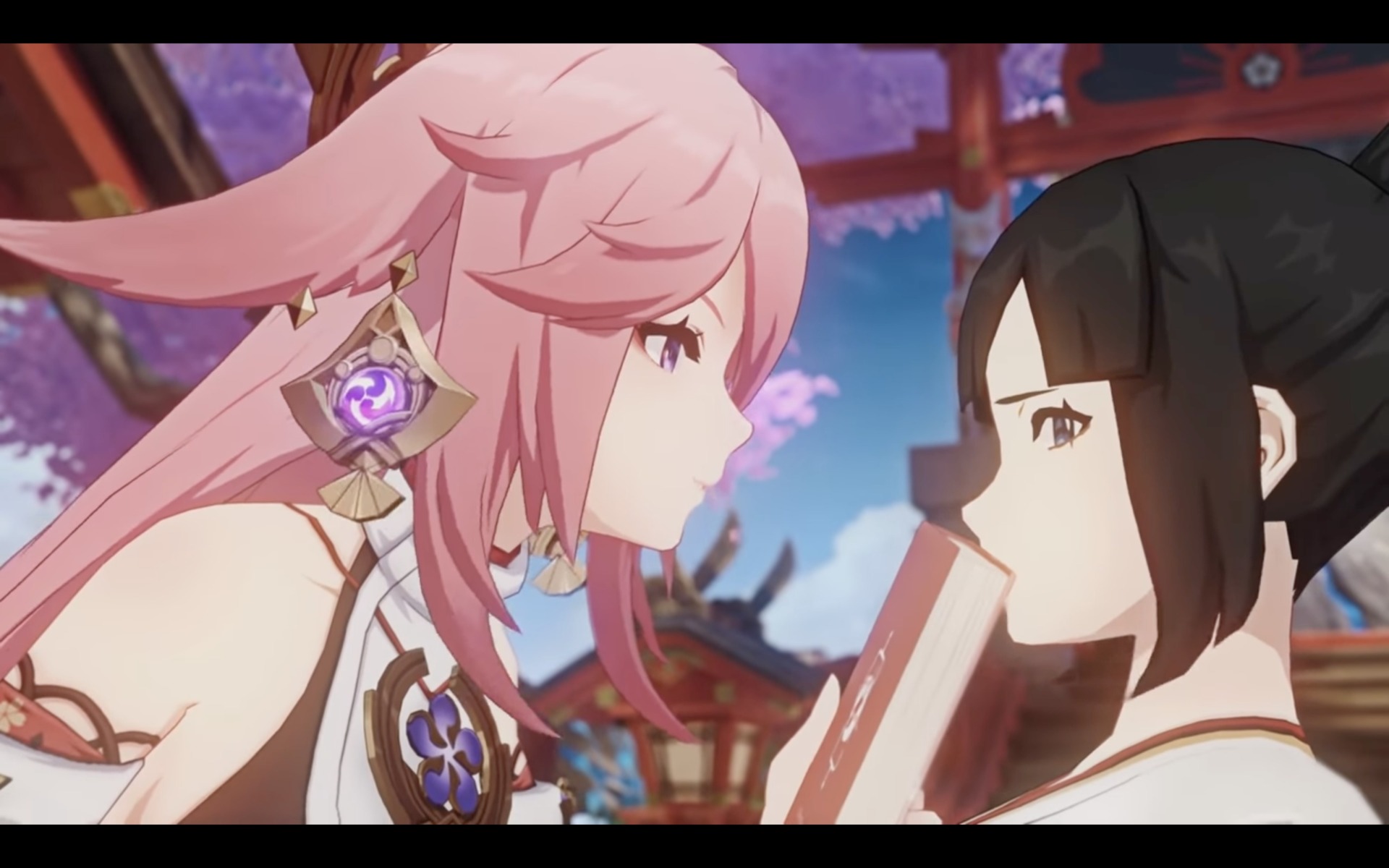 Yae Miko Explains What Makes a Good Light Novel in a New Genshin Impact Trailer