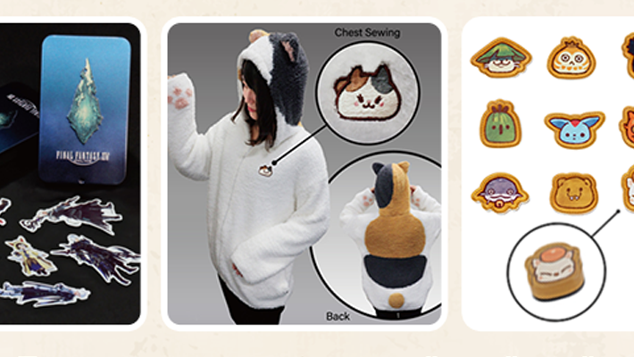 Final Fantasy XIV Square Enix Cafe Merchandise